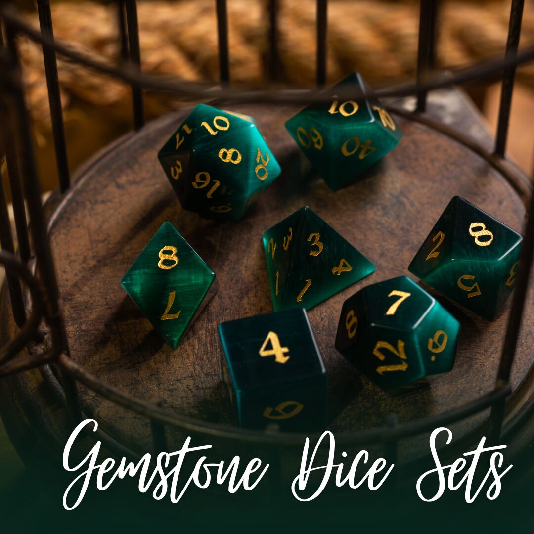 Gemstone DND Dice Sets